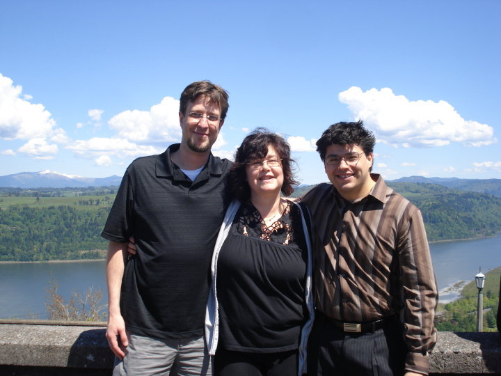at the gorge